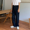 Simple straight denim