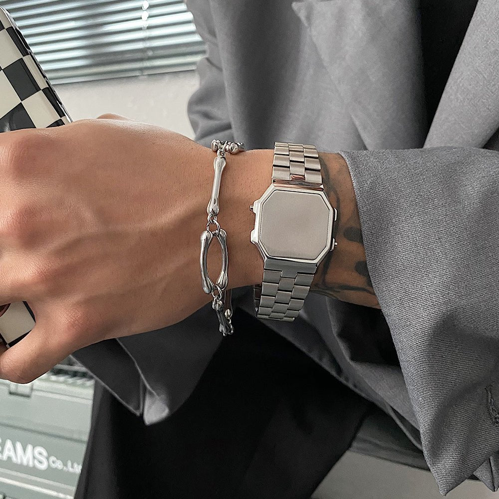 Bone -shaped bracelet