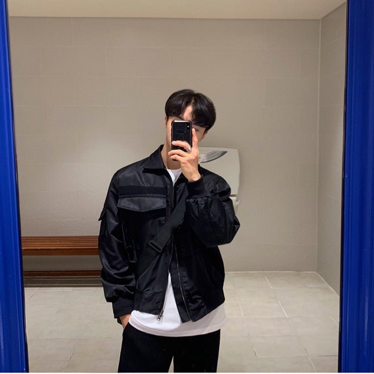 Pocket coach jacket