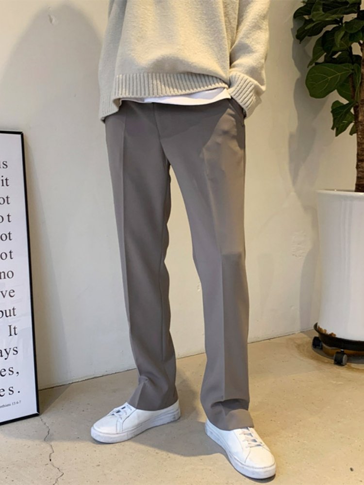 Basic straight slacks