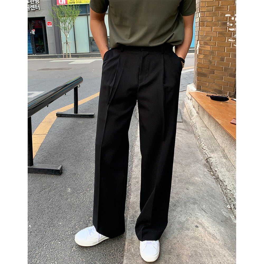 Casual straight pants