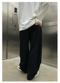 Elastic waist chinos