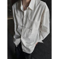 Fake Two Piece Long Sleeve Shirt
