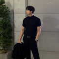 Mock neck knit
