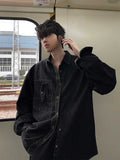 Plain denim shirt