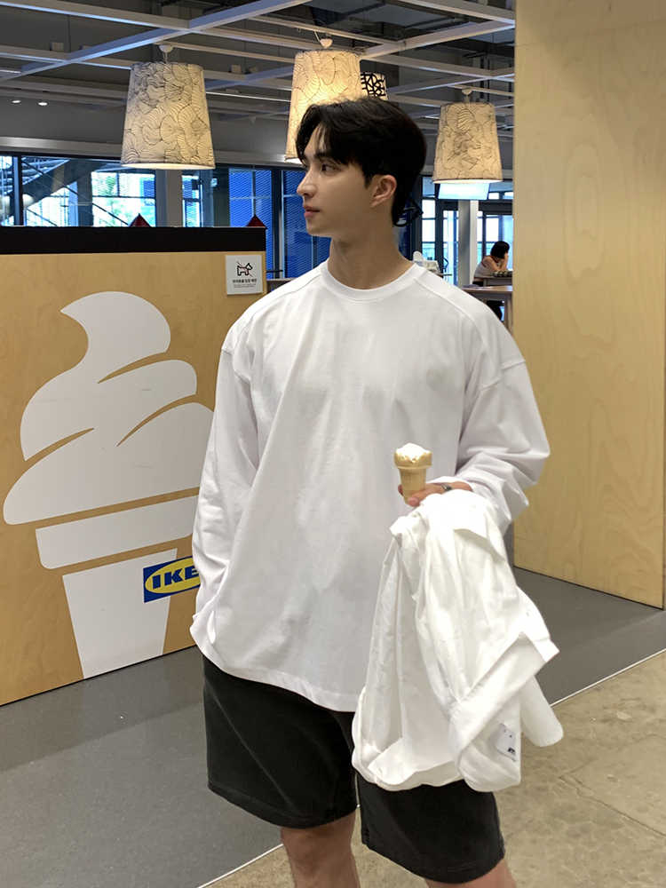 Plain long T-shirt