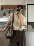 Plain short sleeve shirt