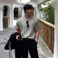 Short -sleeved polo shirt