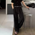 Straight leg pants