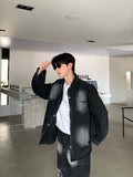 Vintage loose jacket jeans